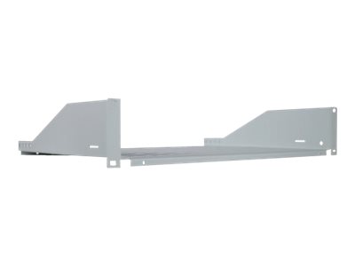 INTELLINET 48,3cm 19Zoll Fachboden zur Festmontage 2 HE Festmontage Fachbodentiefe 350 mm grau Fuer Wand- und Standverteiler