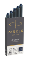 PARKER 1950384 Tintenpatronen fÃ¼r FÃ¼ller blau-schwarz 5 St.