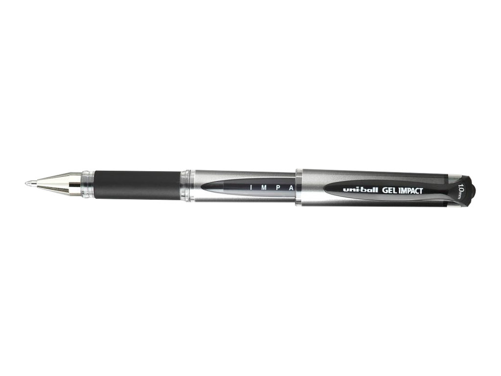 uni-ball Gel IMPACT UM-153S Gelschreiber schwarz/transparent 0,6 mm, Schreibfarbe: schwarz, 1 St. uni-ball Gel IMPACT UM-153S Gelschreiber schwarz/transparent 0,6 mm, Schreibfarbe: schwarz, 1 St.