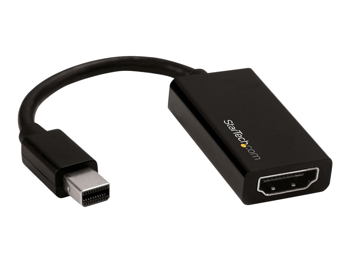 STARTECHCOM Mini DisplayPort to HDMI Adapter 4K mDP to HDMI Converter UHD 4K 60Hz