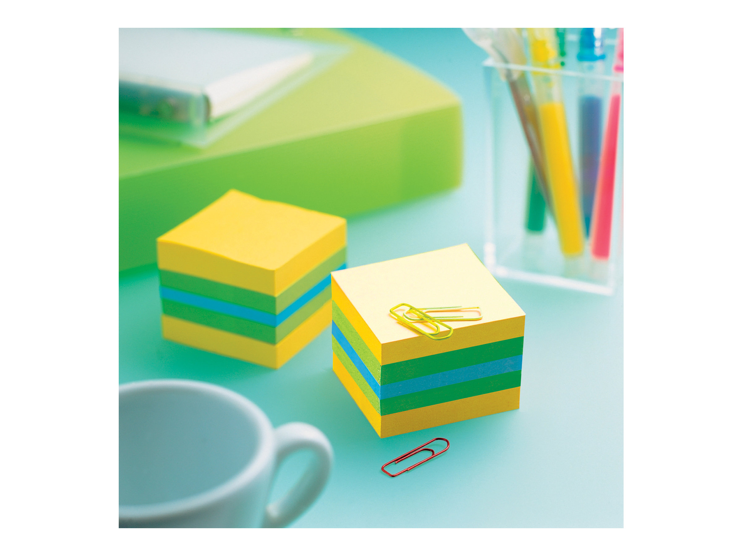 Post-it® Mini Haftnotizen 2051-L farbsortiert, 1 St. Post-it® Mini Haftnotizen 2051-L farbsortiert, 1 St.