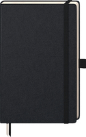 BRUNNEN Notizbuch KOMPAGNON ca. DIN A5 liniert, schwarz Hardcover 192, davon 16 zum Heraustrennen Seiten BRUNNEN Notizbuch KOMPAGNON ca. DIN A5 liniert, schwarz Hardcover 192, davon 16 zum Heraustrennen Seiten