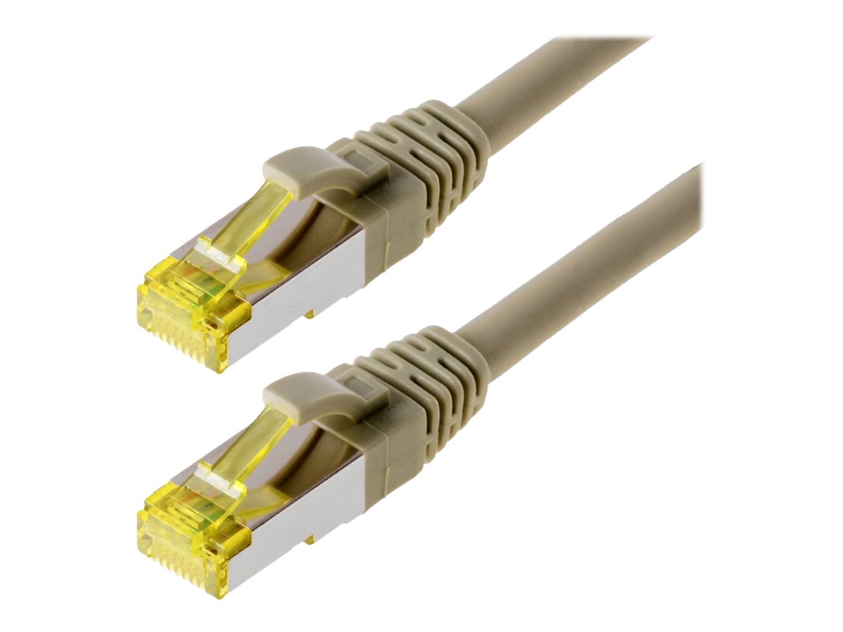 helos Patchkabel S/FTP Cat 6a grau 2,0m