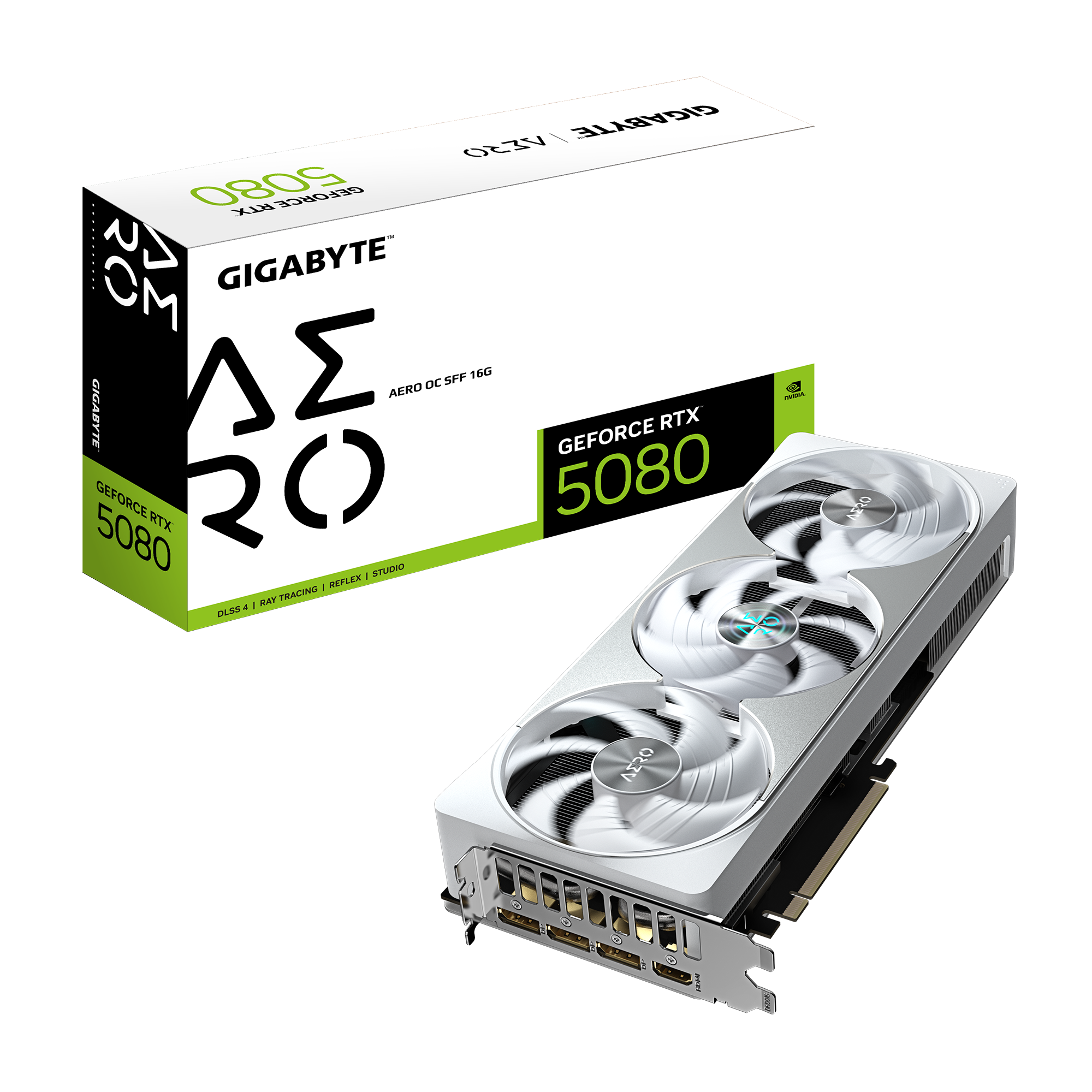 Gigabyte RTX5080 AERO OC 16GB GDDR7 HDMI 3xDP