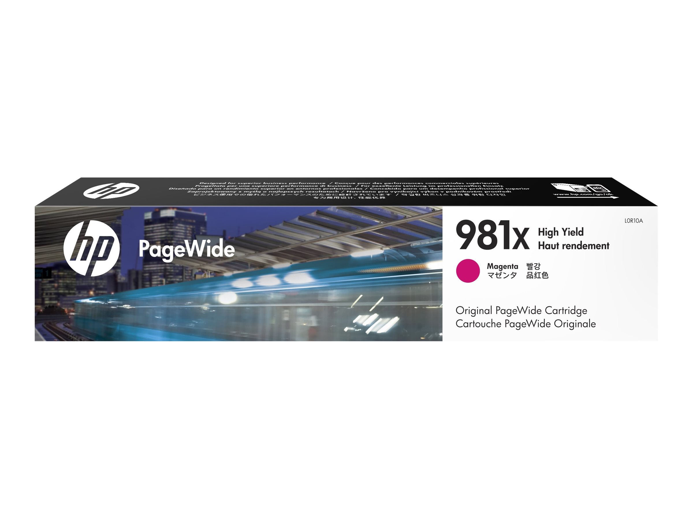 HP 981X (L0R10A) magenta Druckerpatrone HP 981X (L0R10A) magenta Druckerpatrone