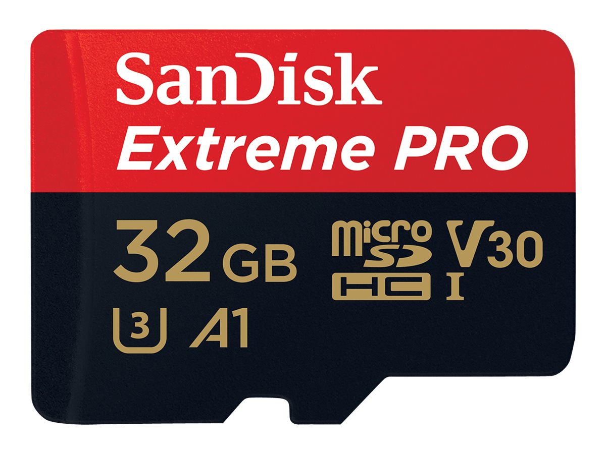 SanDisk Speicherkarte microSDHCCard Extrem PRO, 32 GB, 1 St