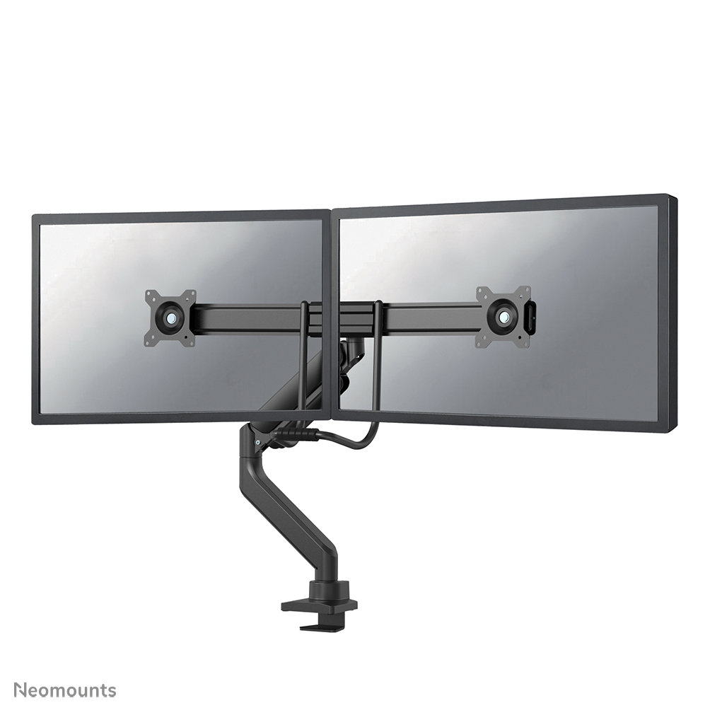 NEOMOUNTS Next Core Desk Mount 2 screens topfix clampgrommet