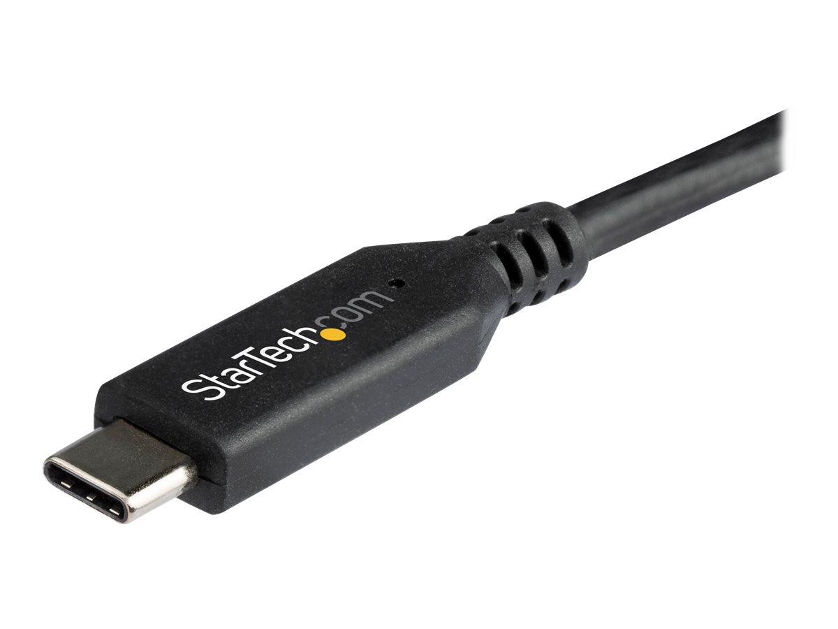 StarTech.com 1,8 m - USB-C auf DisplayPort-Kabel - 8K 30Hz - HBR3 - USB-C-Adapter - Thunderbolt 3-kompatibel - CDP2DP146B - externer Videoadapter - Schwarz