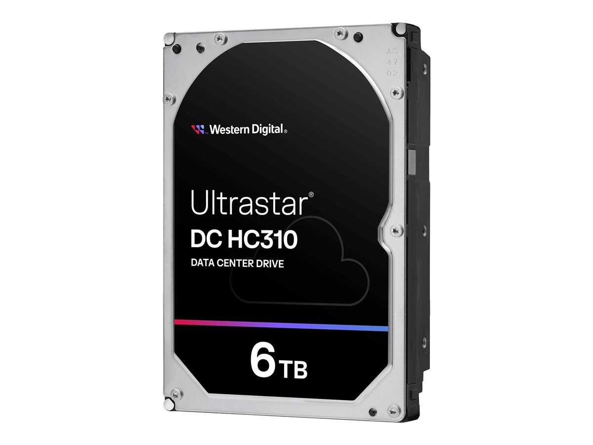 WESTERN DIGITAL Ultrastar DC HC310 8,9cm 3,5Zoll 26.1MM 6000GB 256MB 7200RPM SATA ULTRA 512E SE WESTERN DIGITAL Ultrastar DC HC310 8,9cm 3,5Zoll 26.1MM 6000GB 256MB 7200RPM SATA ULTRA 512E SE