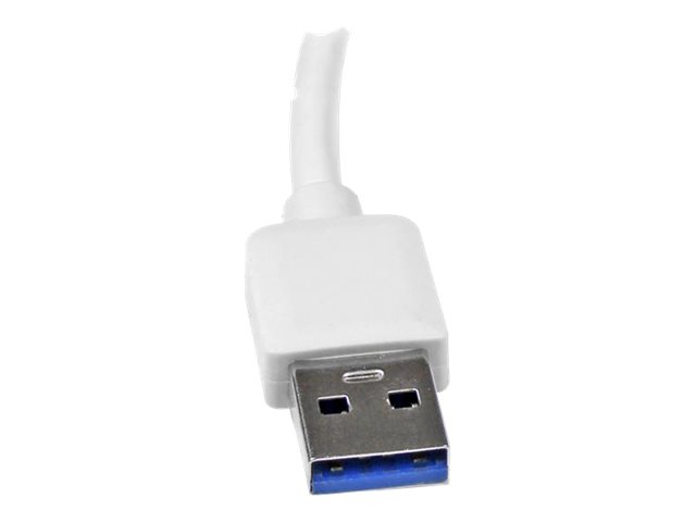 StarTech.com USB 3.0 auf Gigabit Netzwerkadapter - Silber - Schlankes Aluminium Design für MacBook, Chromebook oder Tablet - Netzwerkadapter - USB 3.0 - Gigabit Ethernet x 1