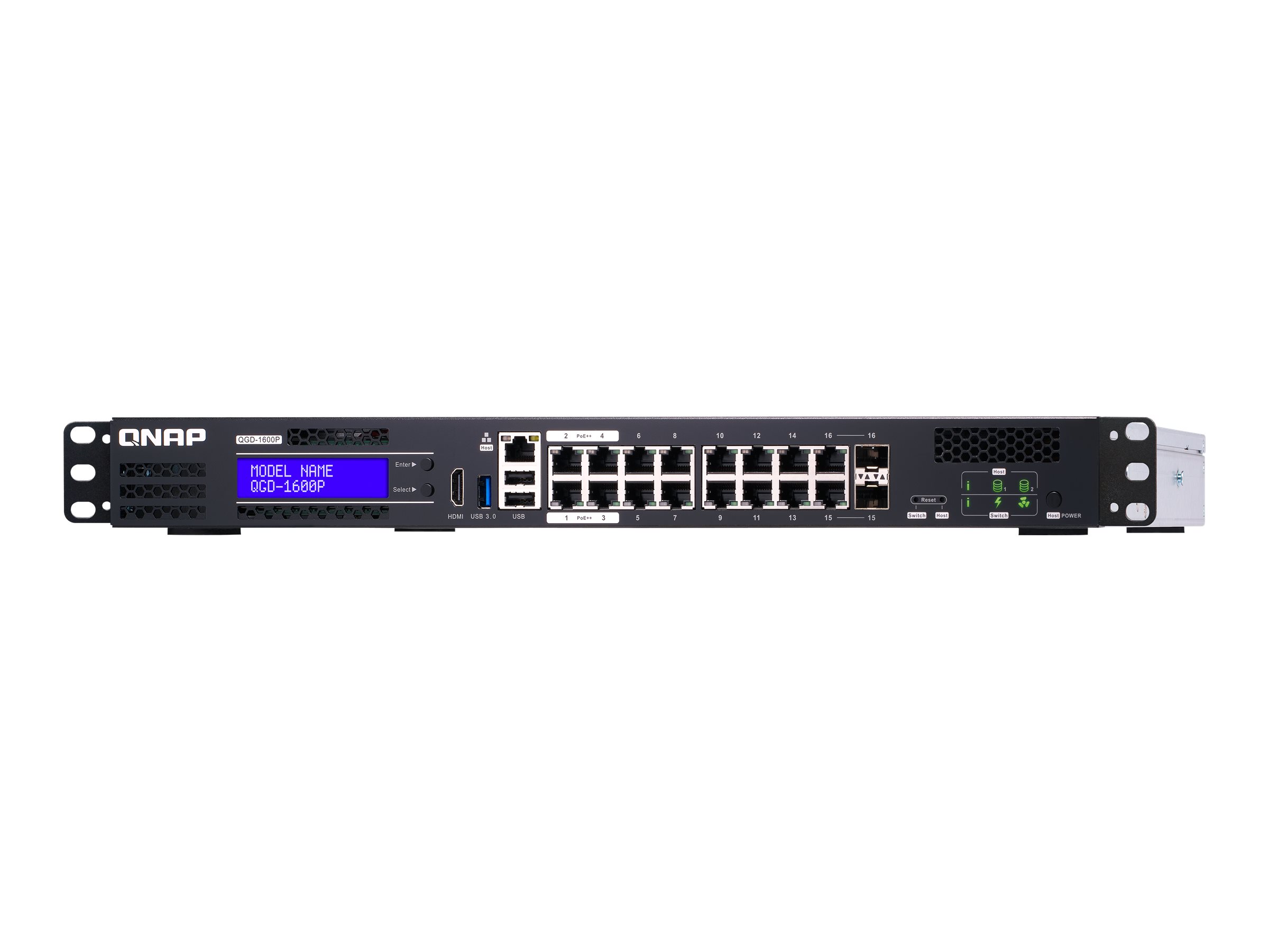 164 QNAP QGD1600P4G PoE M RM