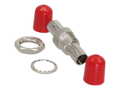 INLINE LWL Kupplung Simplex ST/ST Multimode Keramikhuelse INLINE LWL Kupplung Simplex ST/ST Multimode Keramikhuelse