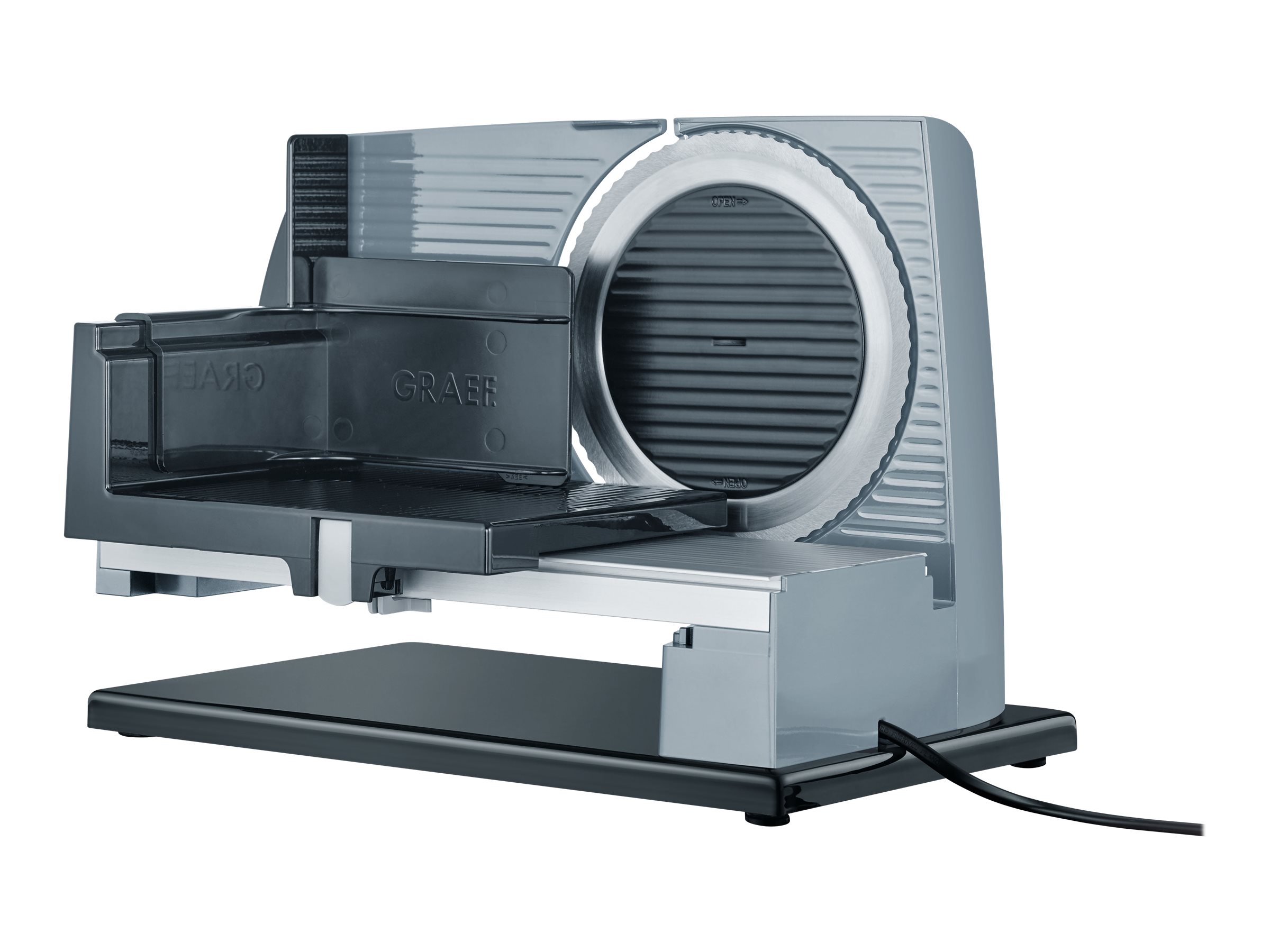 Graef Allesschneider SKS 110 mit Kunststoffbodenplatte grau
