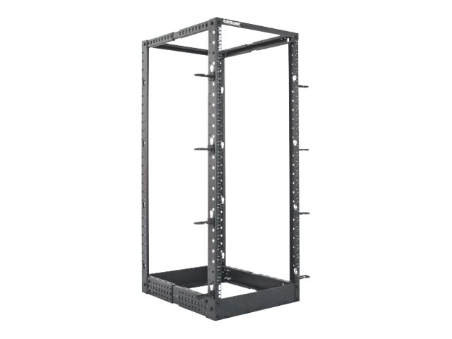 INTELLINET 48,3cm 19Zoll Laborgestell 26HE 4-Pfosten HxBxT 1296 x 515 x 559mm unmontiert schwarz