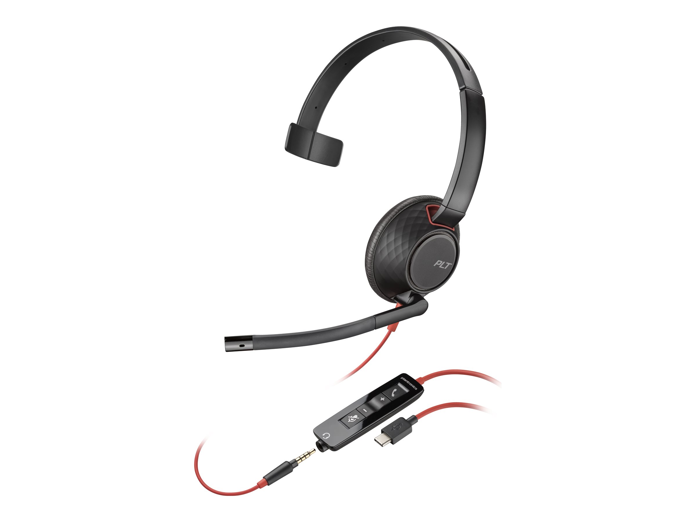 HP Poly Headset Blackwire C5210 Mono USBCA 35 mm bulk