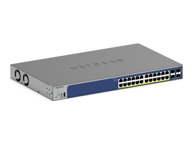 NETGEAR 24P GE POE+ Smart Switch W/10G SFP+ GS728TXPV3 NETGEAR 24P GE POE+ Smart Switch W/10G SFP+ GS728TXPV3
