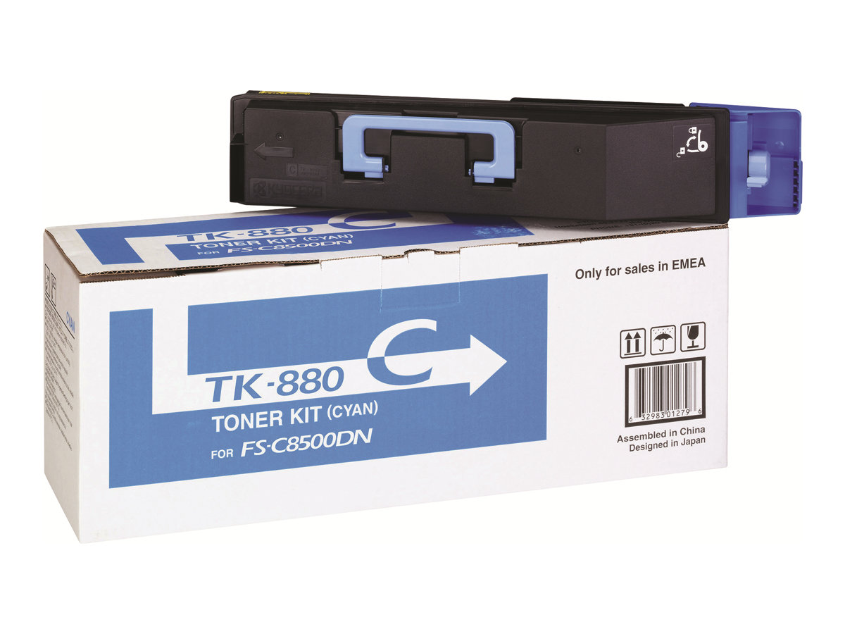 1T02KACNL0 KYOCERA TK880C FSC Toner cyan 1T02KACNL0 KYOCERA TK880C FSC Toner cyan