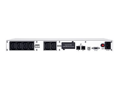 CYBERPOWER OR1500ERM1U Line Interactive 1500VA/900W Rackmount 1U LCD GreenPower RJ11/RJ45 Ausgang 6 IEC USB SNMP SLOT