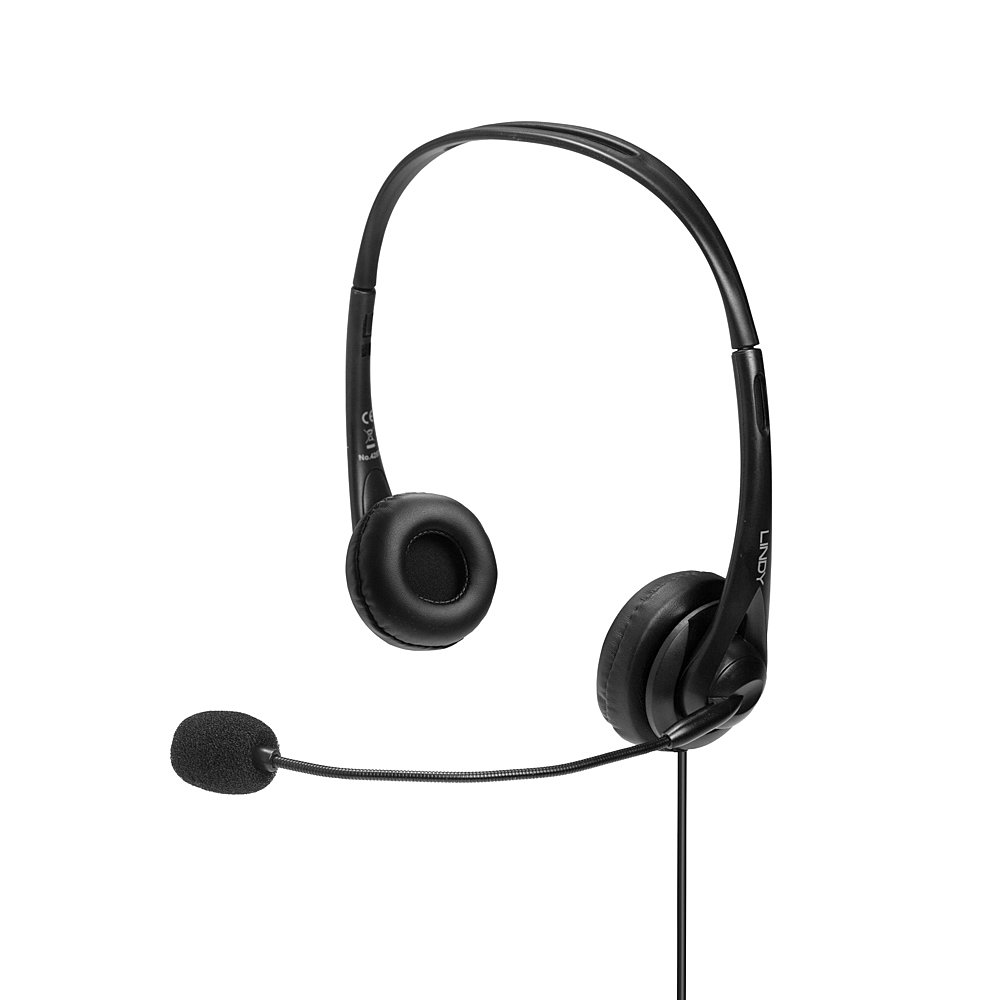 LINDY USB Stereo Headset mit Mikrofon