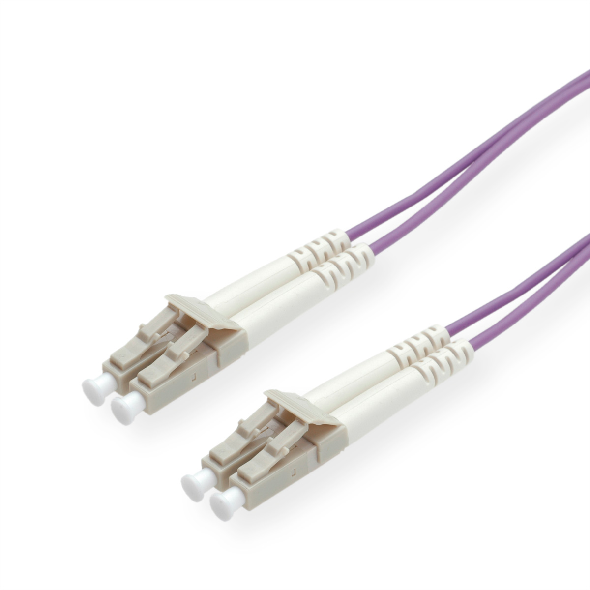 ROLINE LWL-Kabel 50/125um OM4 LC/LC violett 5m
