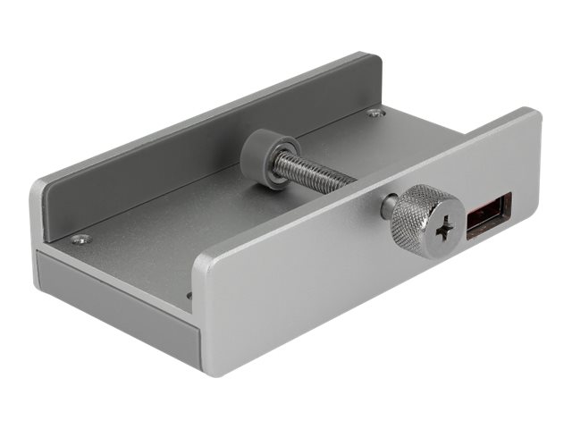 Delock Externer USB 30 4 Port Hub mit Feststellschraube