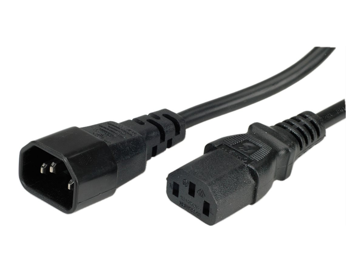 BACHMANN KaltgeräteKabel 2,5m schwarz IEC320 C13C14 2,5m
