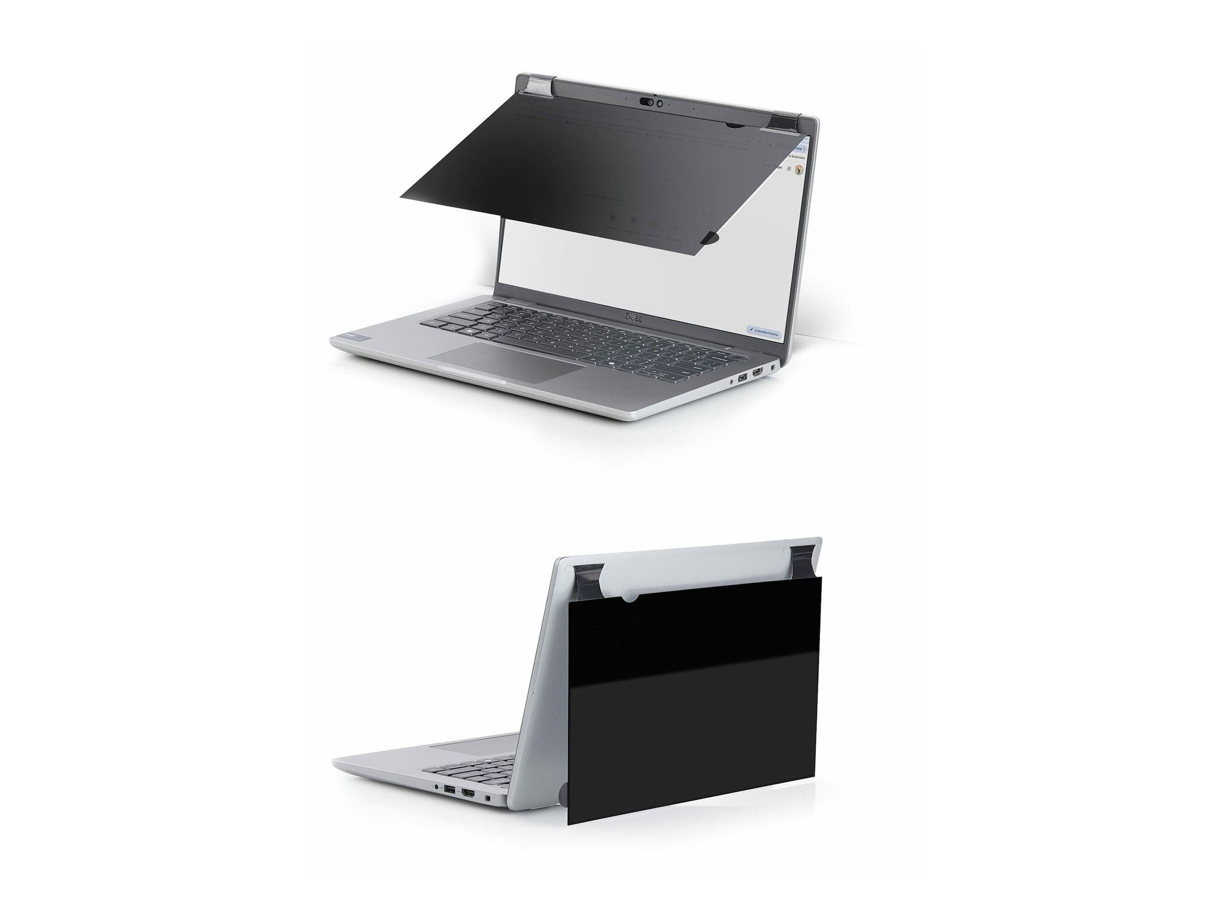 STARTECHCOM 35,56cm 14Zoll 169 Bright Privacy Screen Filter with Touch FlipOver 75 Light Transmittance AntiGlare