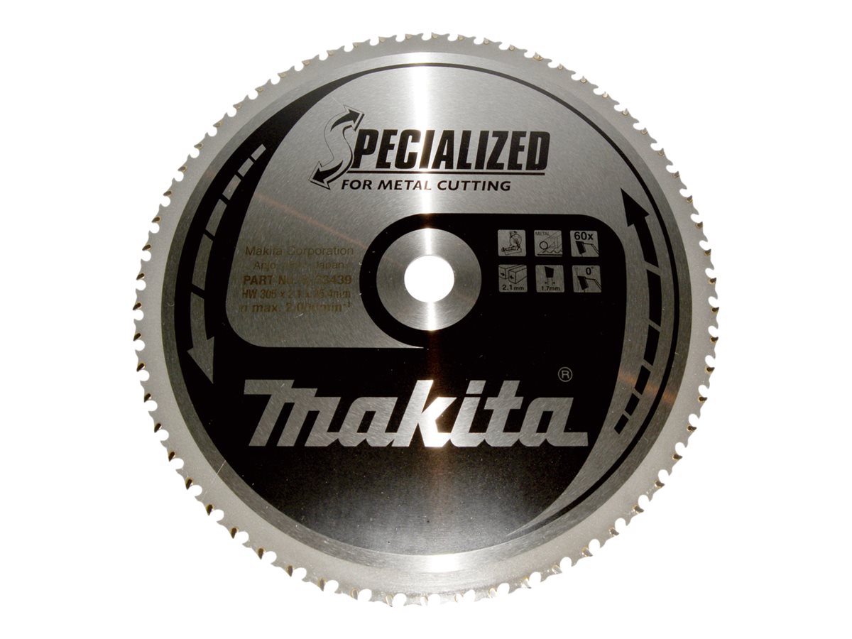 makita B-33439 SPECIALIZED KreissÃ¤geblatt 305,0 mm, 60 ZÃ¤hne
