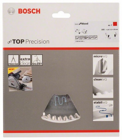 Bosch Best for Wood Kreissägeblatt 165mm 48Z