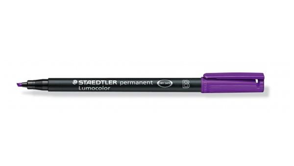 STAEDTLER Lumocolor® Folienstift violett 1,0 - 2,5 mm permanent STAEDTLER Lumocolor® Folienstift violett 1,0 - 2,5 mm permanent
