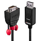 LINDY Konverterkabel DisplayPort/VGA 2m DP Stecker an VGA Stecker DP passiv