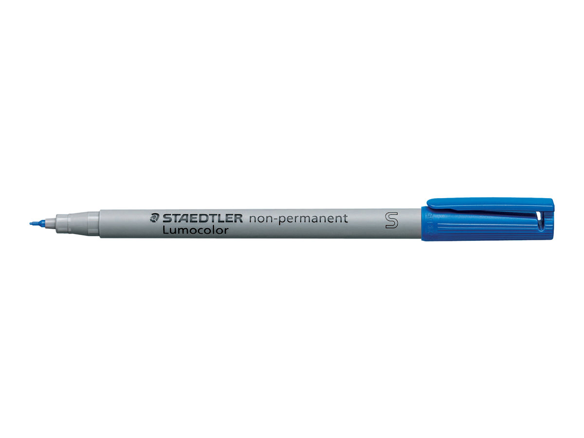 10 STAEDTLER Lumocolor Folienstifte blau 0,4 mm non-permanent 10 STAEDTLER Lumocolor Folienstifte blau 0,4 mm non-permanent