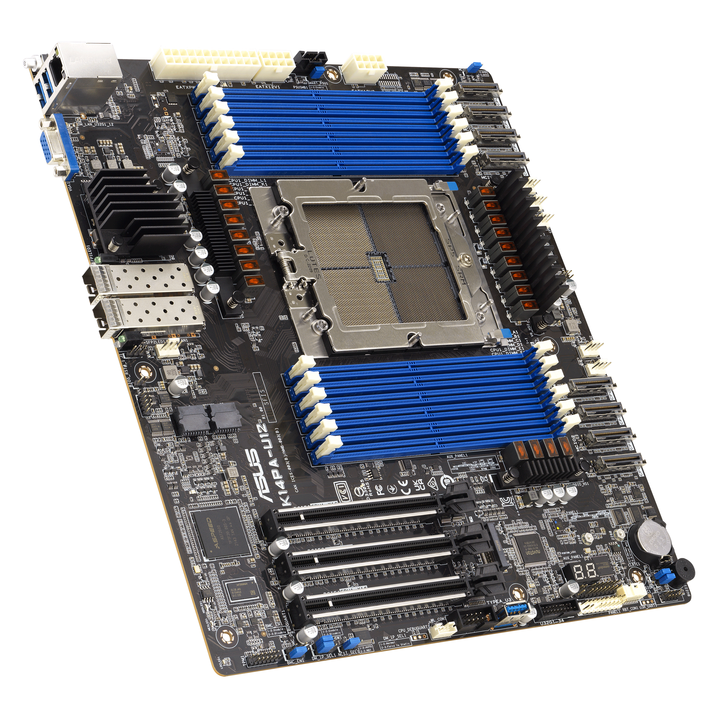 ASUS K14PAU12ASMB11 CEB 1x LGA 6096 DDR5 2x25G