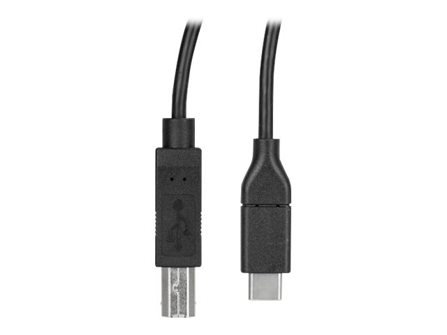STARTECH.COM USB-C to USB-B Printer Cable - M/M - 3 m 10 ft. - USB 2.0 STARTECH.COM USB-C to USB-B Printer Cable - M/M - 3 m 10 ft. - USB 2.0