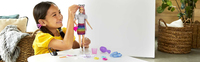 Barbie Leoparden Regenbogen-Haar Puppe