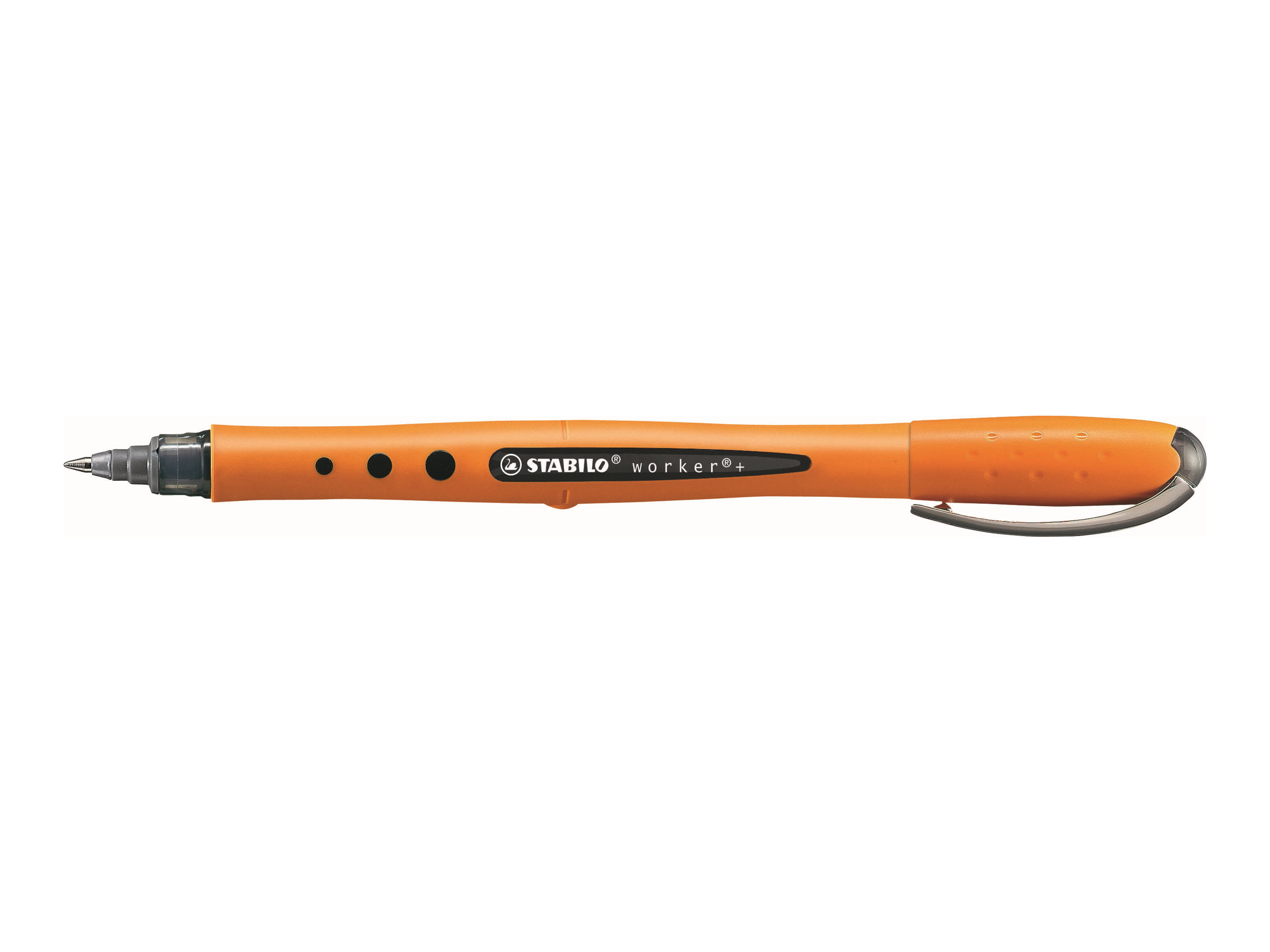STABILO worker®+ Tintenroller orange 0,3 mm, Schreibfarbe: schwarz, 1 St. STABILO worker®+ Tintenroller orange 0,3 mm, Schreibfarbe: schwarz, 1 St.