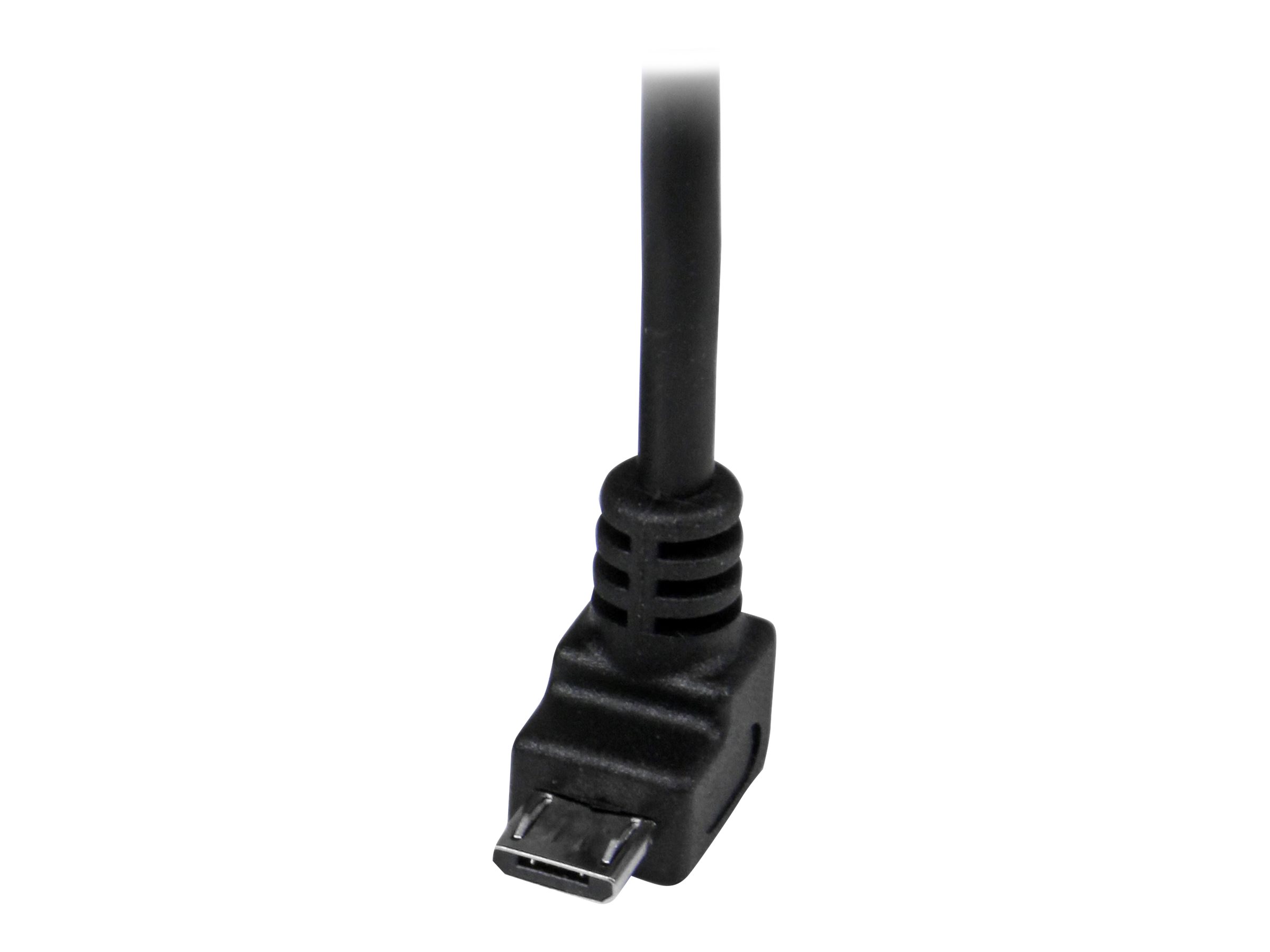 STARTECH.COM 2m Micro USB Cable - A to Down Angle Micro B STARTECH.COM 2m Micro USB Cable - A to Down Angle Micro B