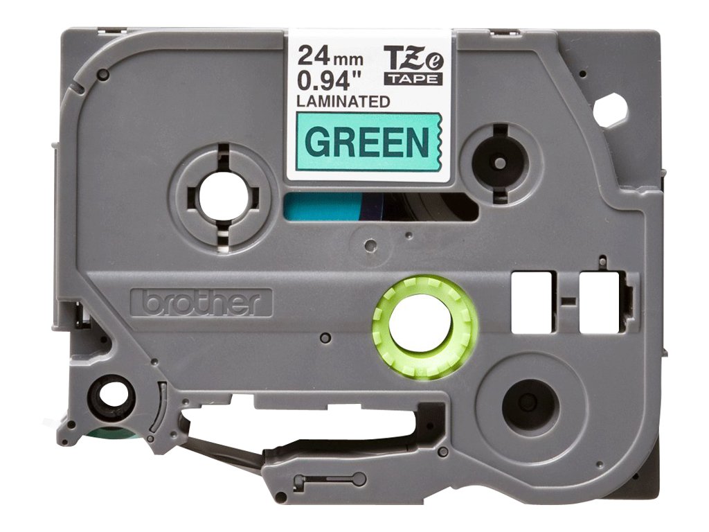 TZE751 BROTHER PTOUCH 24mm GRUEN-SCHW