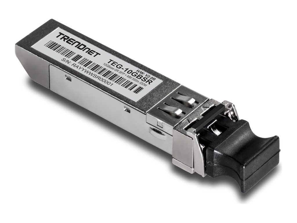 TRENDNET TEG-10GBSR 10GBASE-LR SFP+ Multi-Mode LC 400M with DDM
