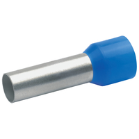 Klauke Aderendhuelse n. DIN 16qmm 18mm blau VZ isoliert