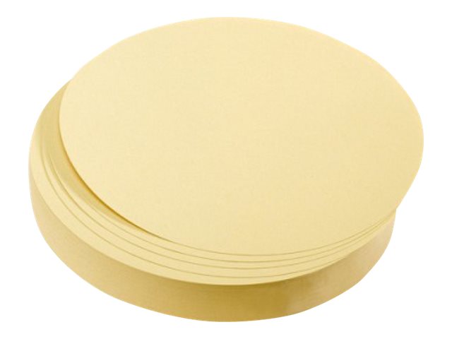 Franken Moderationskarte Ø 14 cm Gelb 500 Blatt