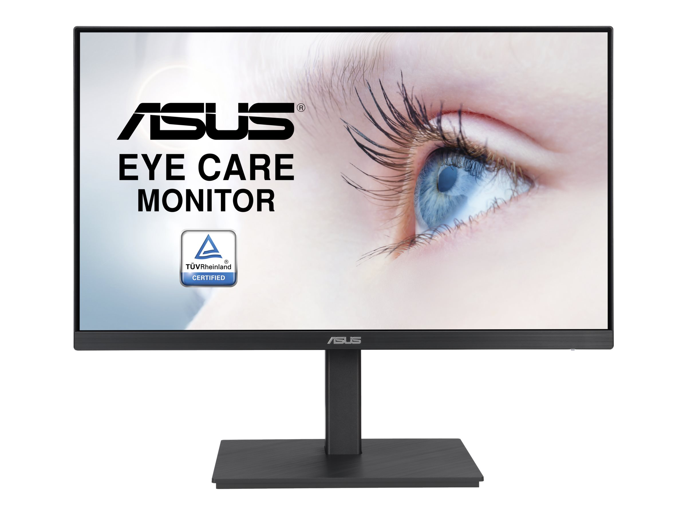 ASUS VA24EQSB Eye Care Monitor 60,45cm 23,8Zoll FHD IPS Frameless 75Hz Adaptive-Sync Low Blue Light Flicker Free Ergonomic Design