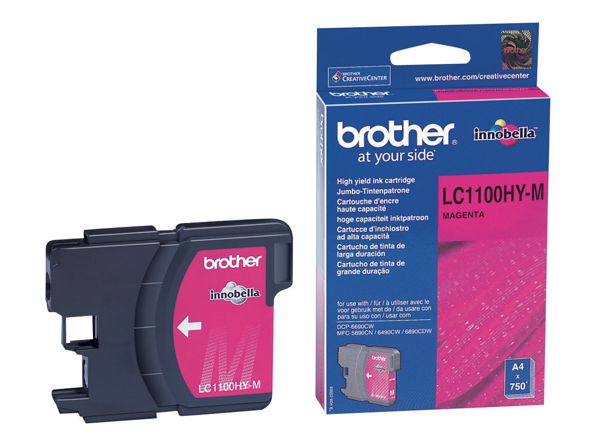 Brother LC1100HYM - Hohe Ergiebigkeit - Magenta