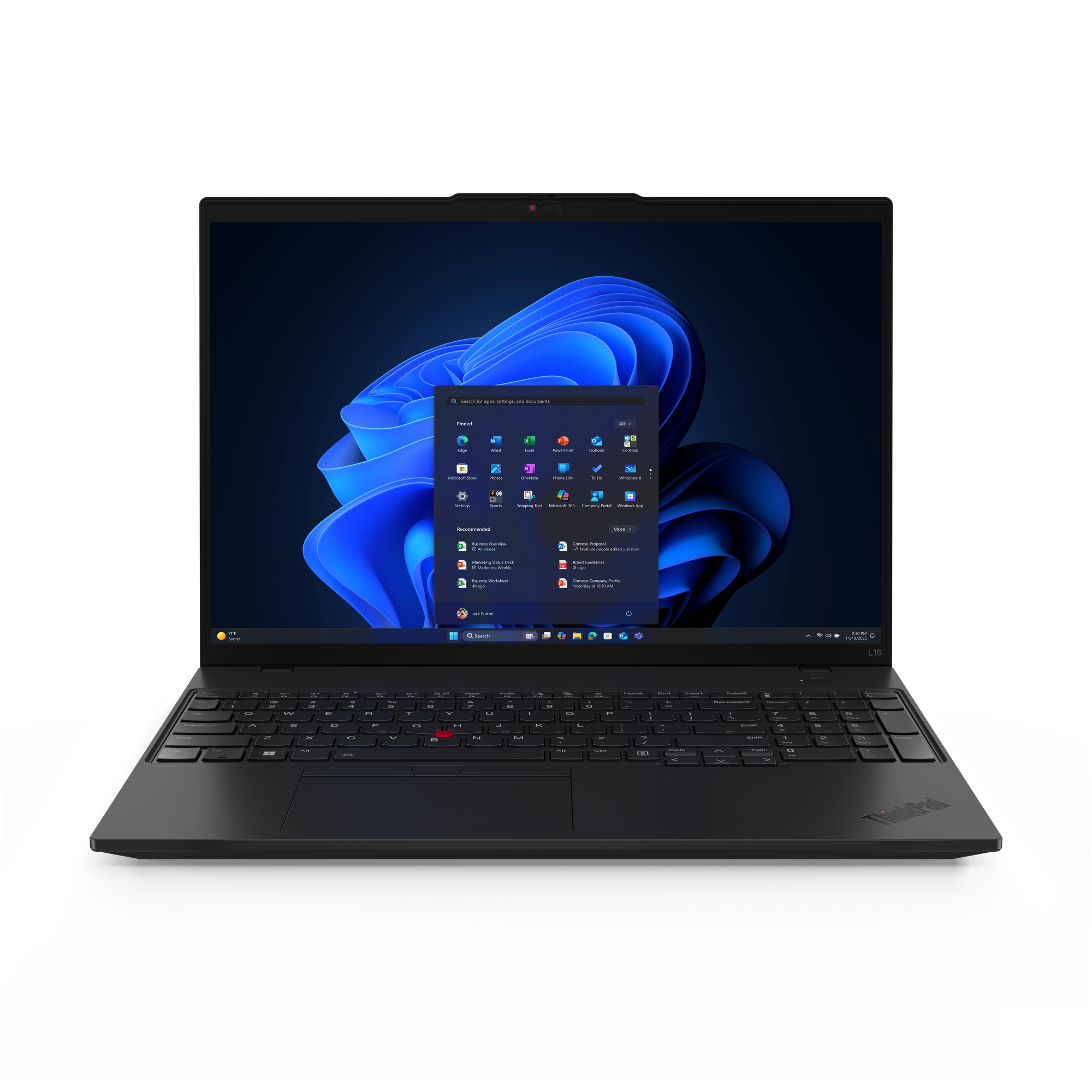 Lenovo ThinkPad L16 AMD Ryzen AI 7 PRO 350 32 GB RAM 1 TB SSD 16 Zoll