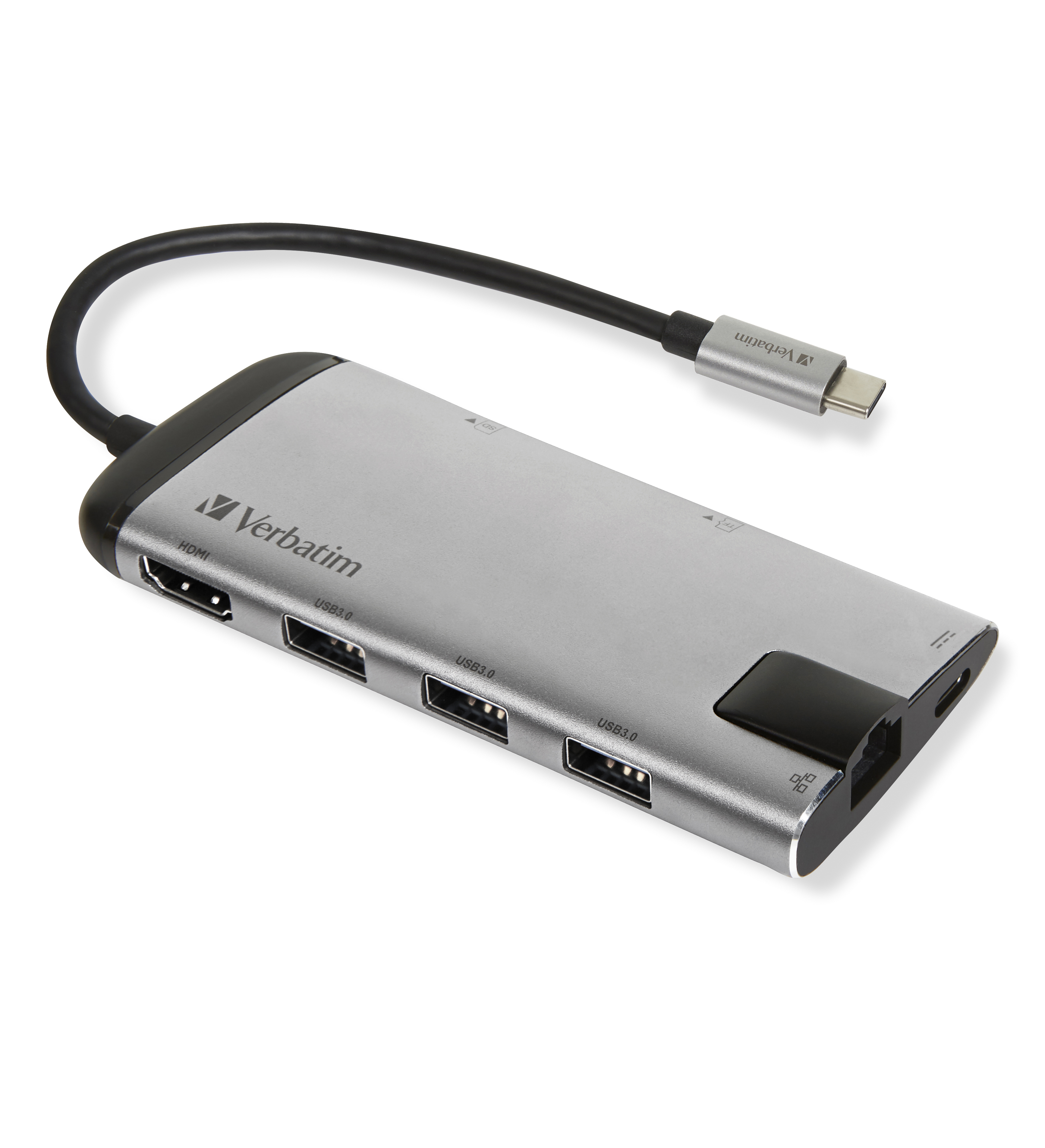 49142 VERBATIM Hub USBC HDMI RJ45