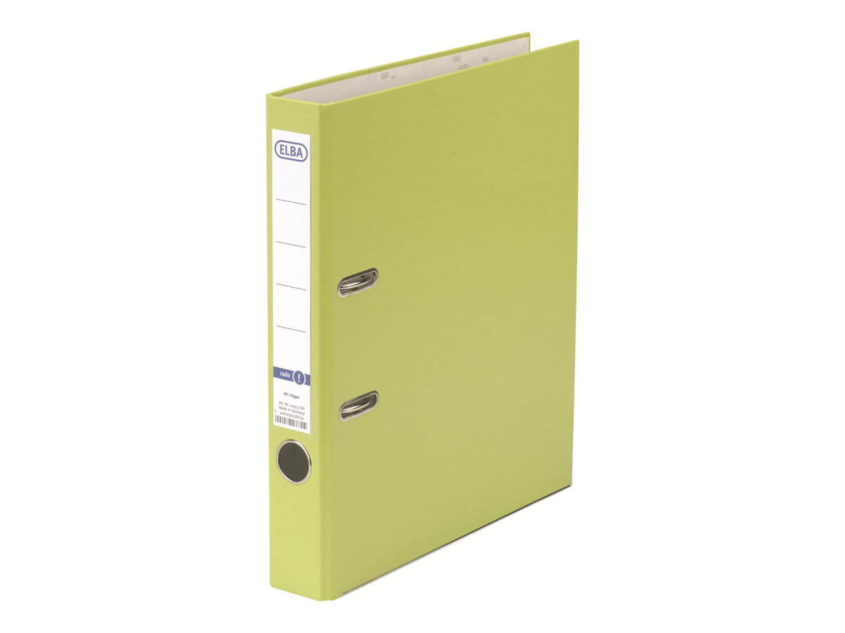 ELBA smart Pro Ordner hellgruen Kunststoff 5,0 cm DIN A4 ELBA smart Pro Ordner hellgruen Kunststoff 5,0 cm DIN A4
