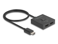 Delock HDMI Switch 2 auf 1 bidirektional 8K