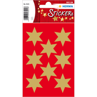 HERMA Aufkleber 3925 Sterne, gold, 24 Etiketten HERMA Aufkleber 3925 Sterne, gold, 24 Etiketten