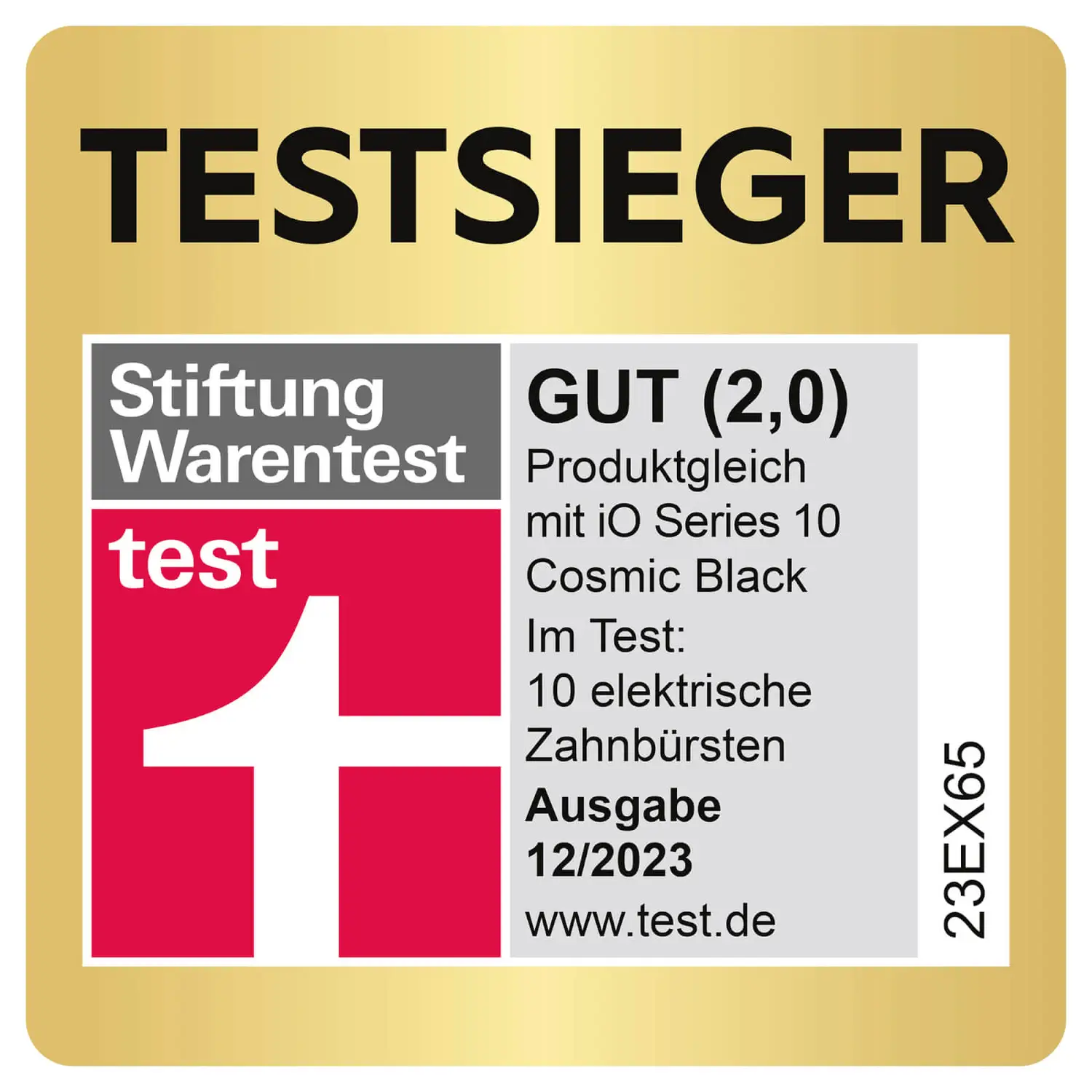 OralB Elektrische Zahnbuerste iO Series 10 Luxe Edition, 1 St