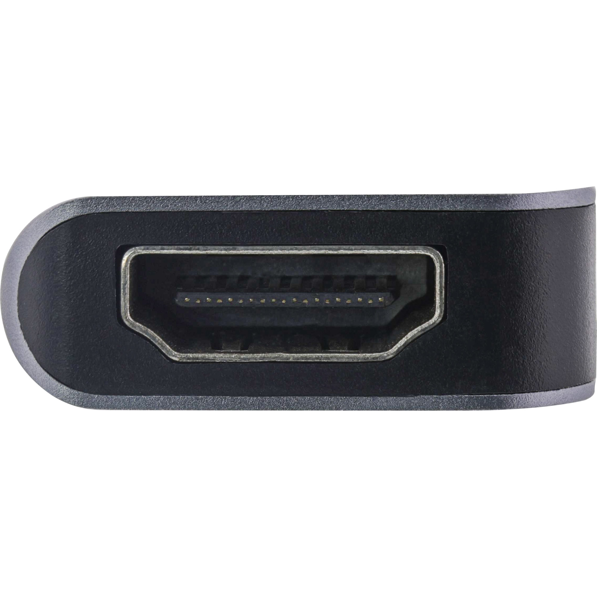 INLINE Multifunktions-HUB USB 3.2 Gen.1 2x USB-A 5Gbps HDMI 4K 30Hz USB Type-C PD 87W aluminium grau